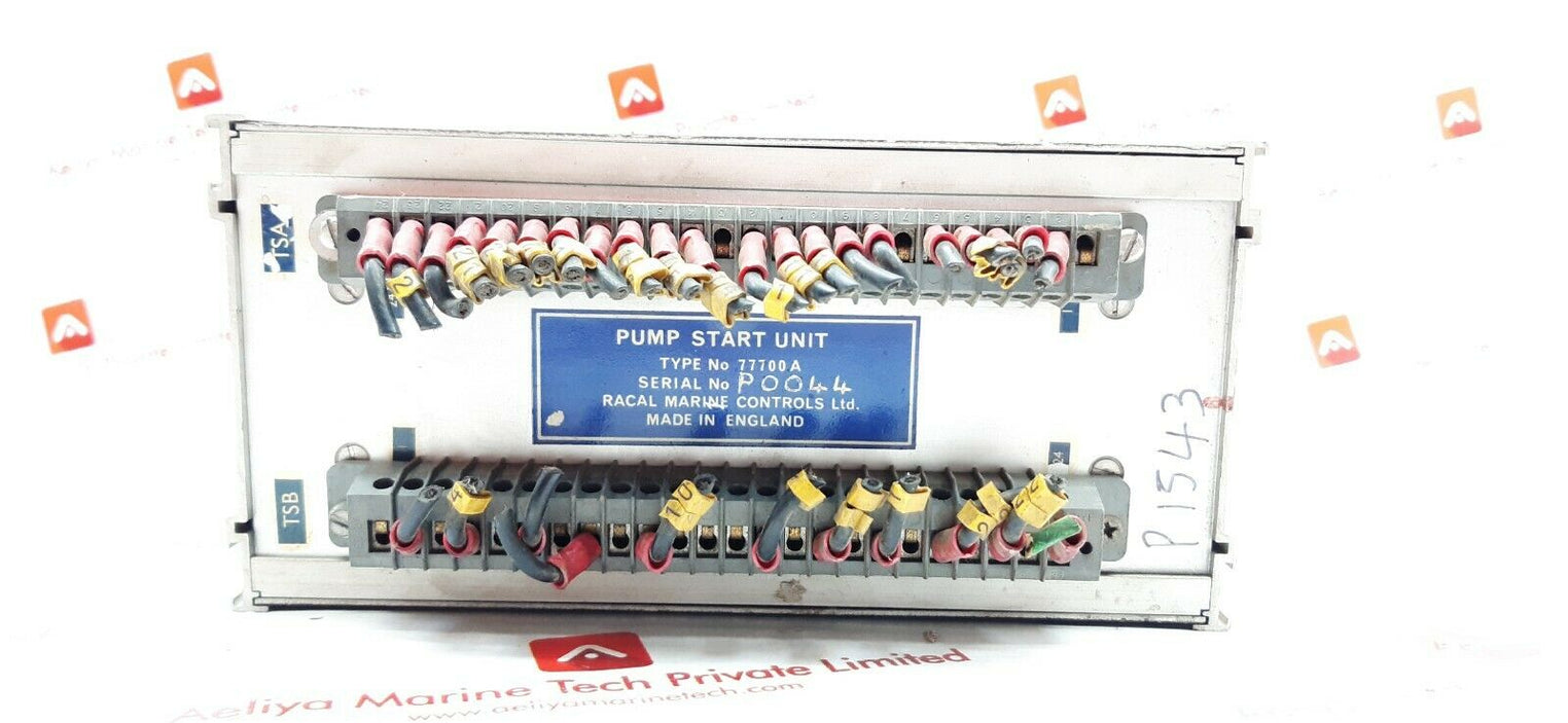 Racal decca 77700a pump start unit