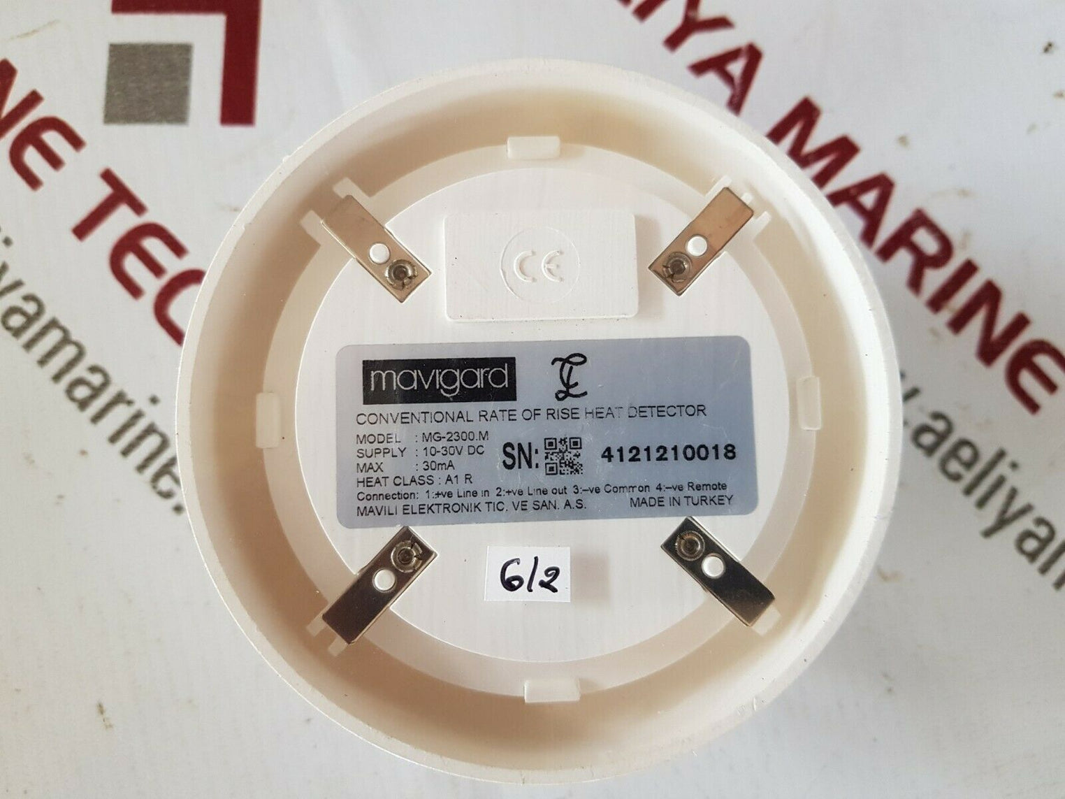 Mavigard mg-2300.m conventional rate of rise heat detector