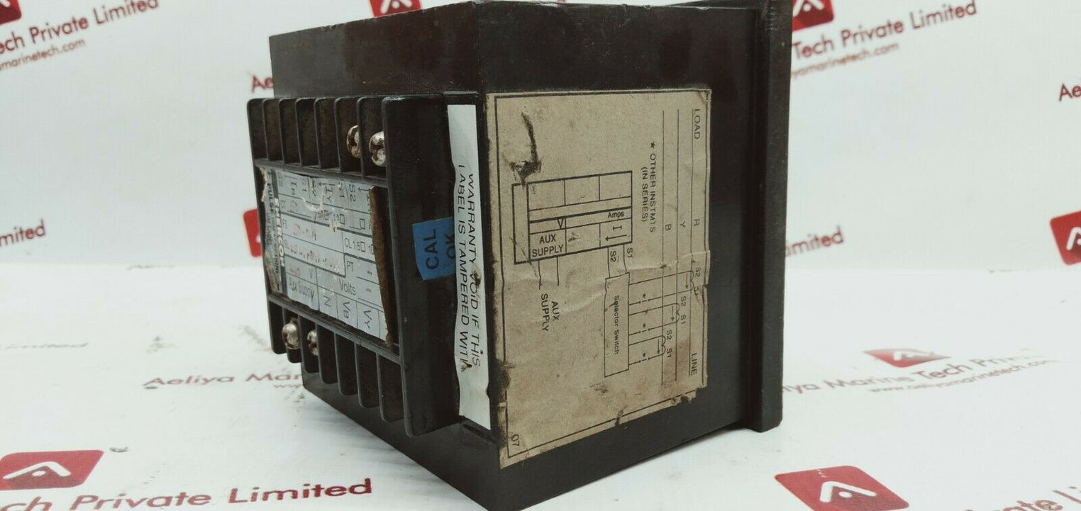 Enercon dm 3252 panel meter 3digit display 240vac 50/60hz