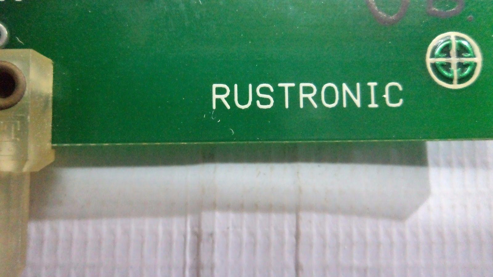 Rustronic ct-90002l stop sequence card