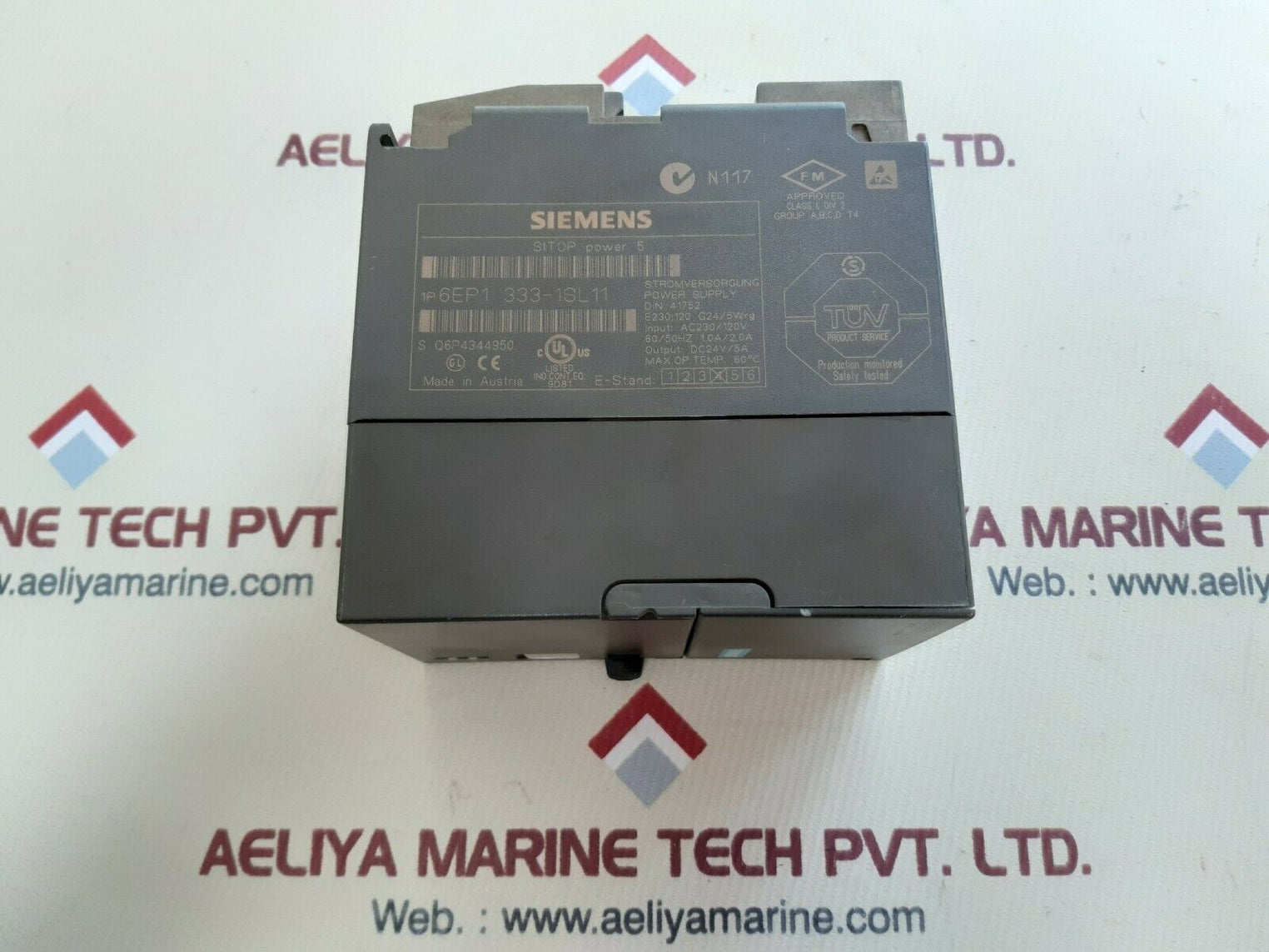 Siemens sitop power 5 6ep1 333-1sl11 power supply