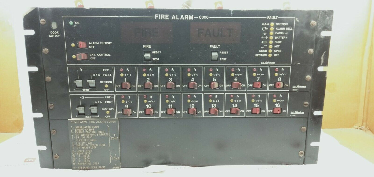 Salwico c300 gas and fire alarm system