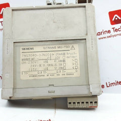 Siemens 7ng3040-3jn00 sitrans mu-t90 instrument transformers