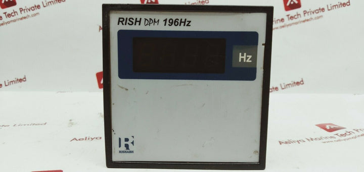 Rish dpm 196hz frequency meter