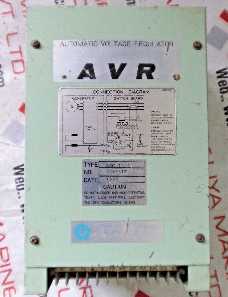 Taiyo automatic voltage regulator asc-12-4 Taiyo AVR ASC 12 4