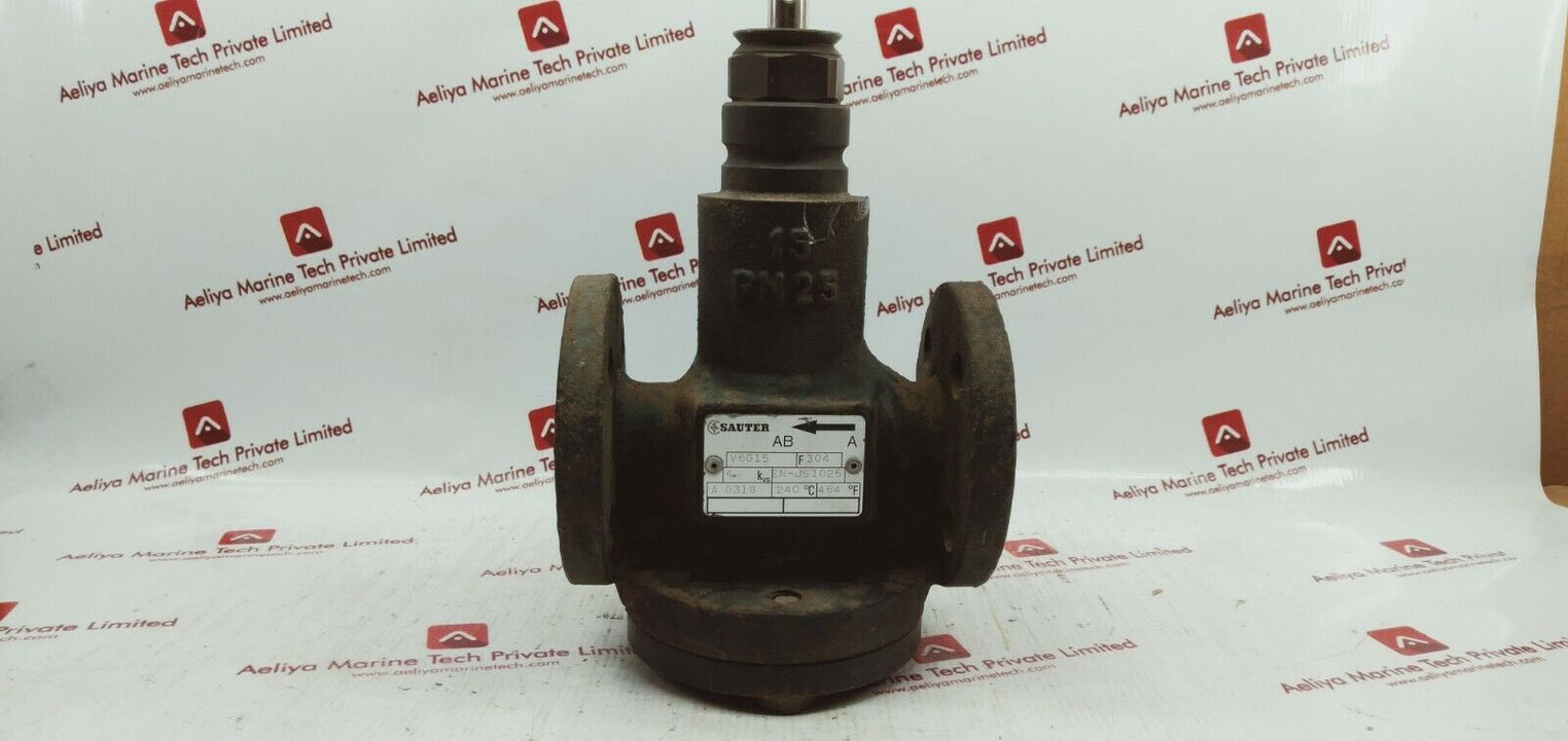 Sauter v6g15 f304 three way flanged valve