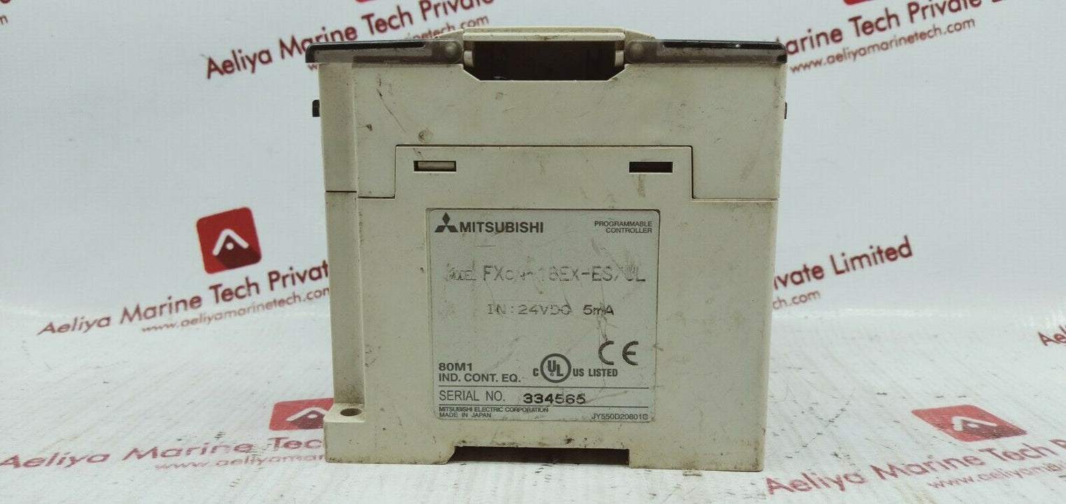 Mitsubishi fxon-16ex-es ul programmable controller
