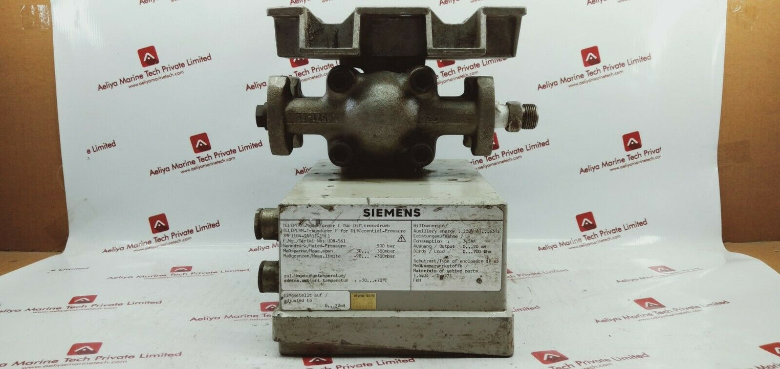 Siemens 7mf1104-2aa11-1be1 pressure transmitter