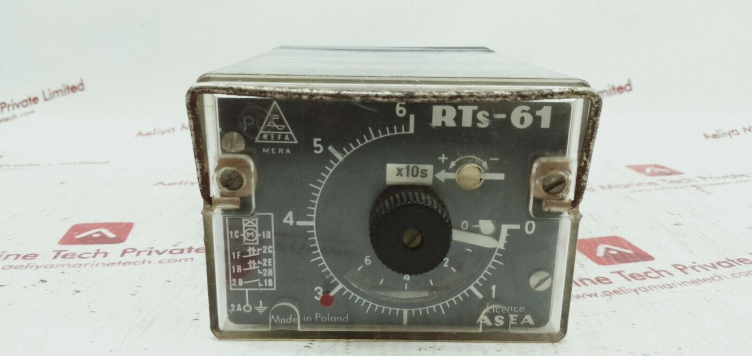 Asea rts-61 time relay 220v 50hz