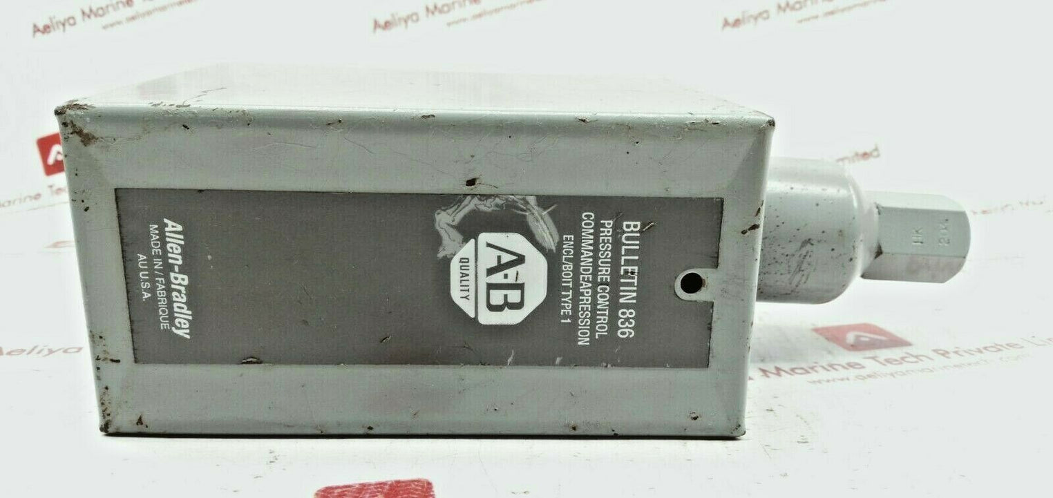 Allen-Bradley bulletin 836 pressure control commandeapression