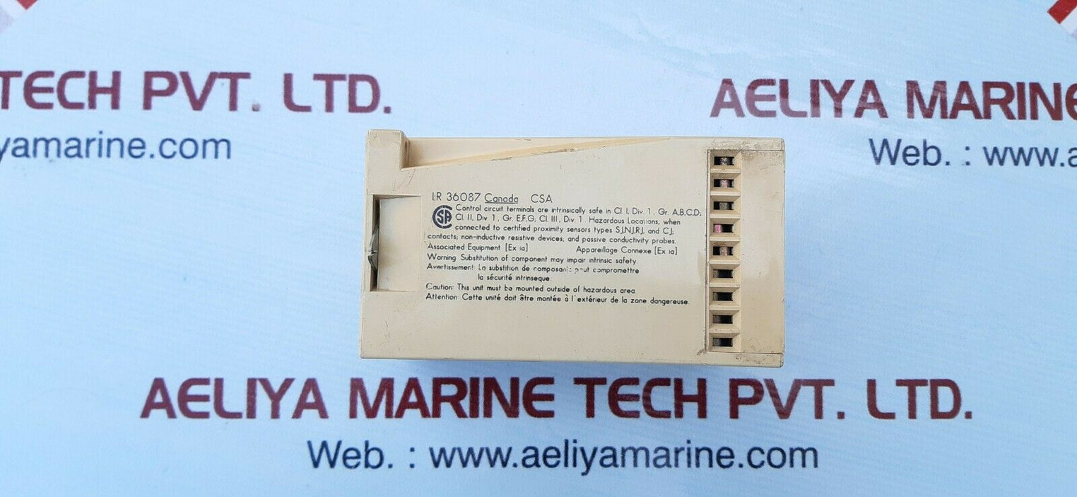 Pepperl+fuchs we77/ex2 isolator switch 01669s 250vac/4a/500va