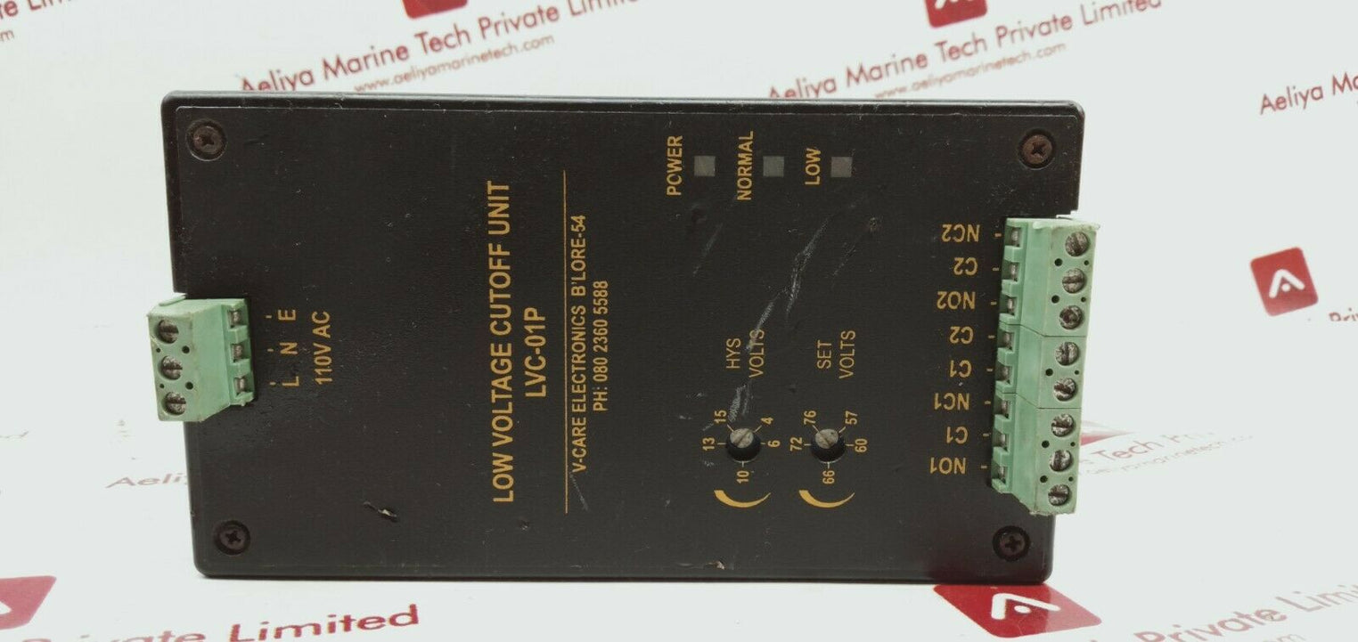 V-care electronics lvc-01p low voltage cutoff unit