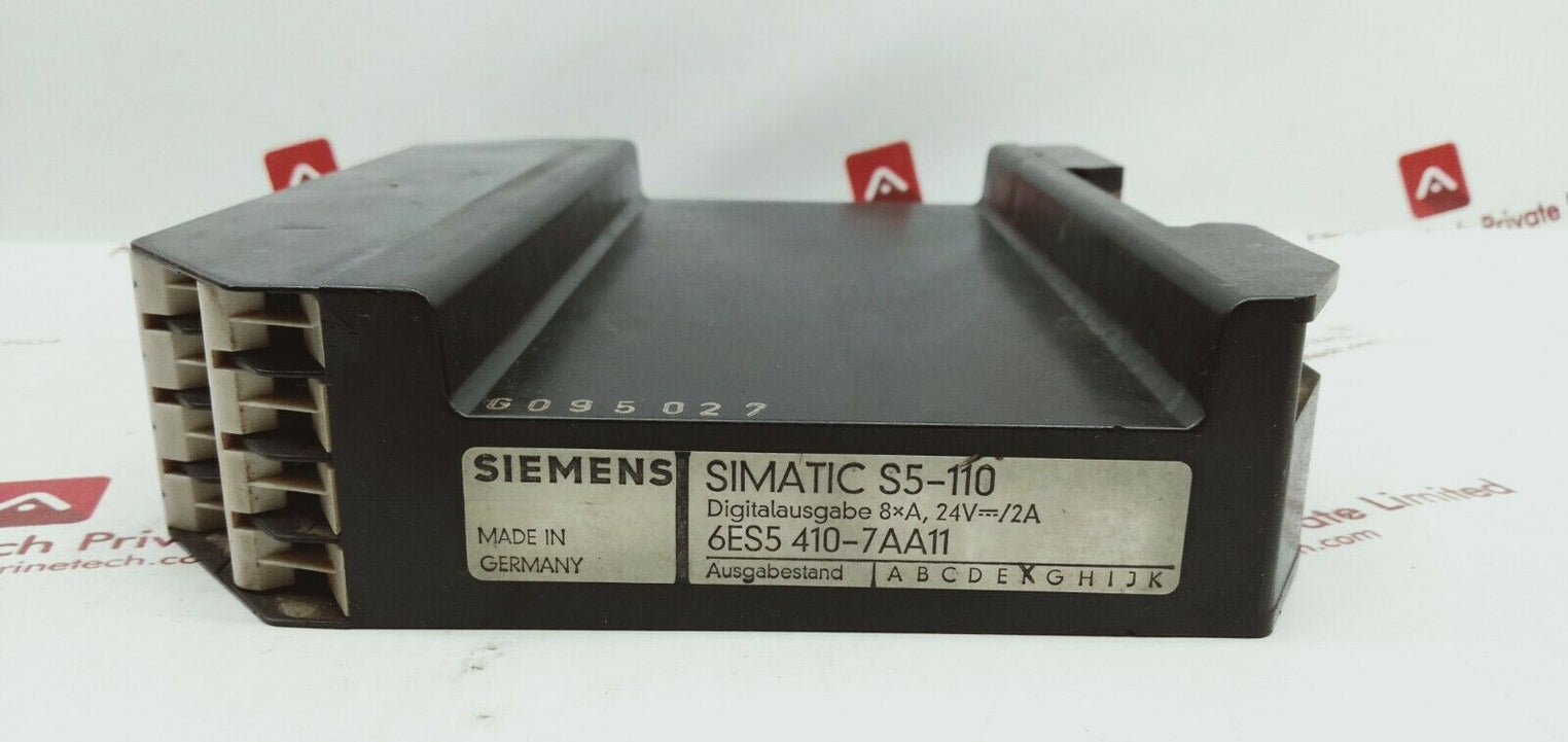 Siemens simatic s5-110 digital output module 6es5 410-7aa