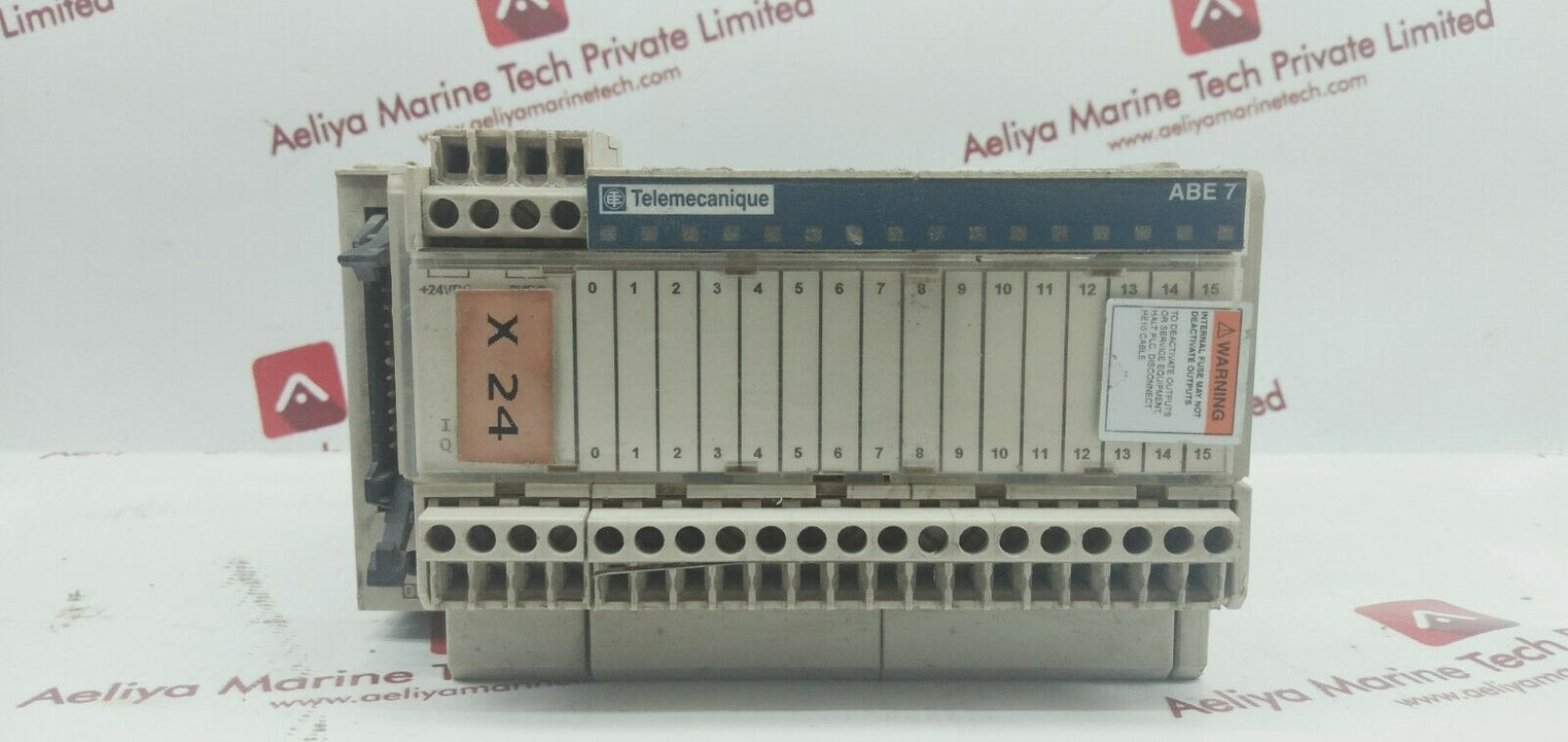 Telemecanique abe7-r16s111 output relay