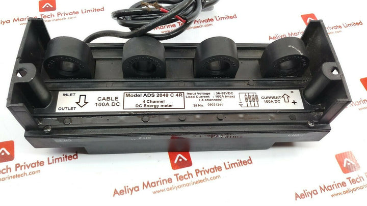 Pace ads 2049 c 4r integrated dc energy meter 36-58 VDC