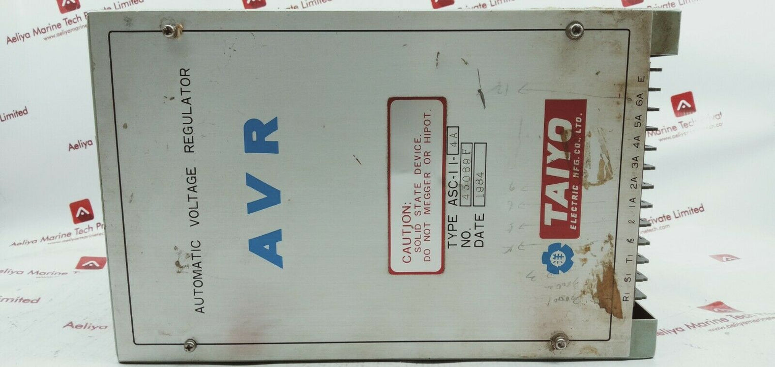 Taiyo Asc-11-4A Automatic Voltage Regulator