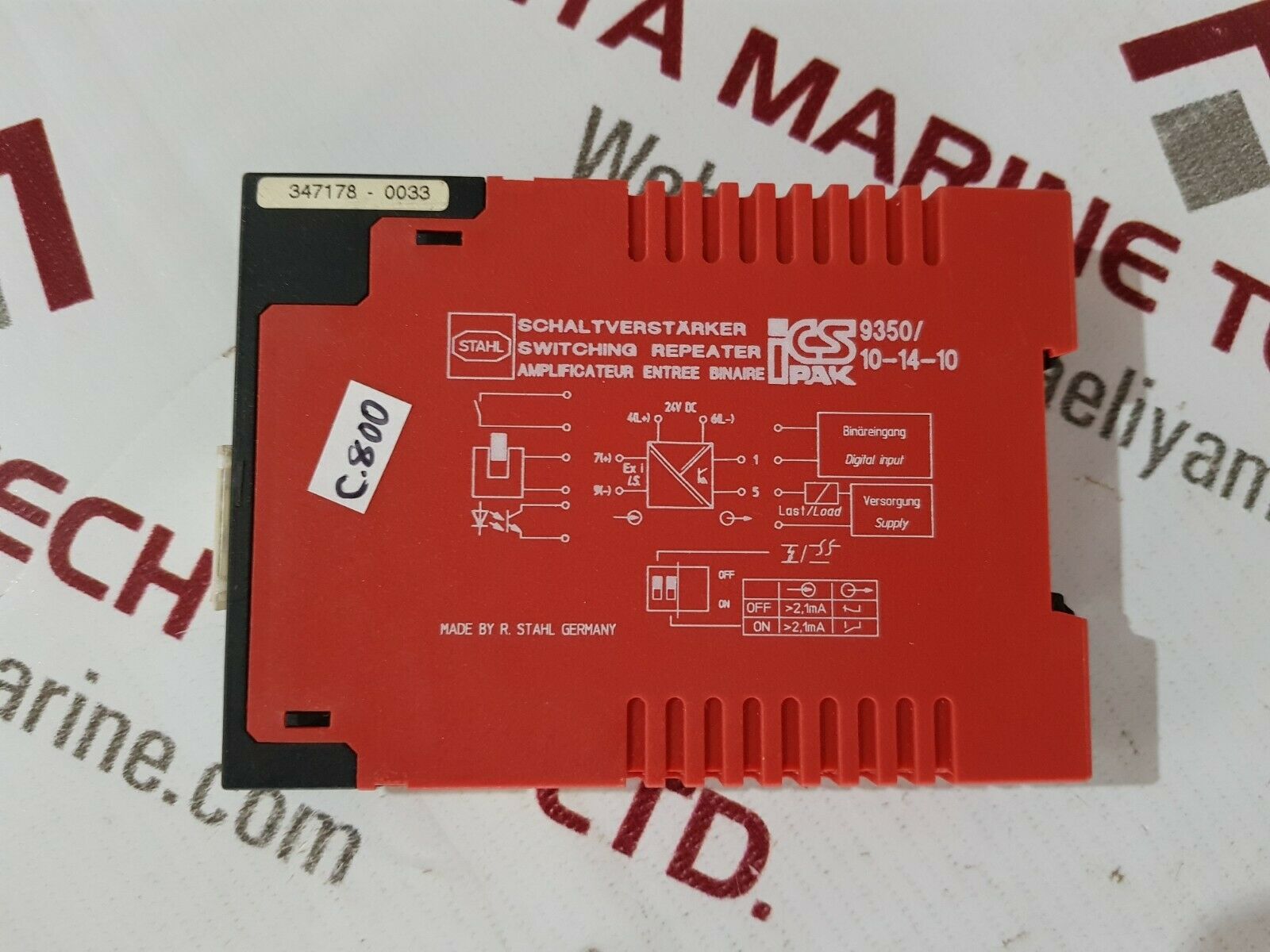 Stahl switching repeater 9350/10-14-10