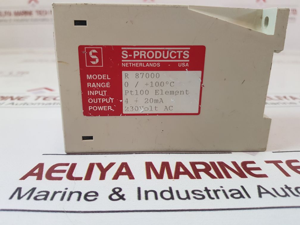 S-products R 87000 Transmitter 0/ +100°C