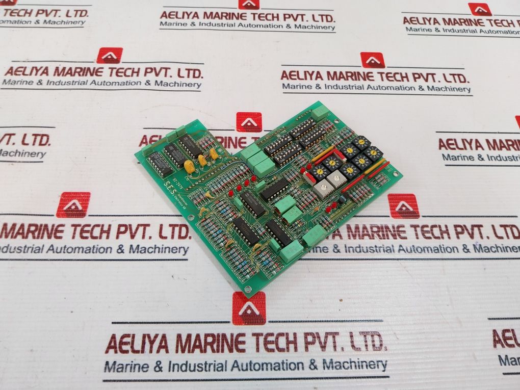 S.E.S. Scandinavian Electronics 92-2479 Printed Circuit Board