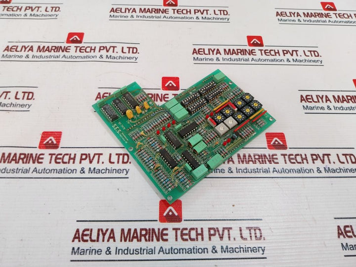 S.E.S. Scandinavian Electronics 92-2479 Printed Circuit Board