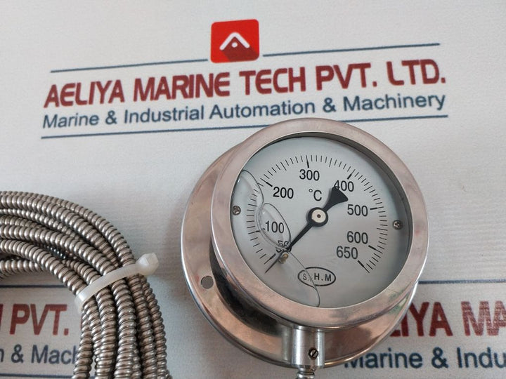 S.H.M 50-650°C Temperature Gauge