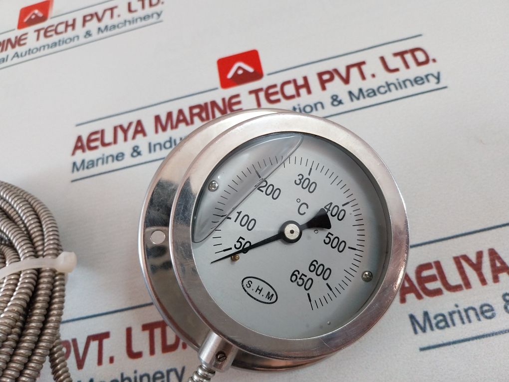 S.H.M 50-650°C Temperature Gauge
