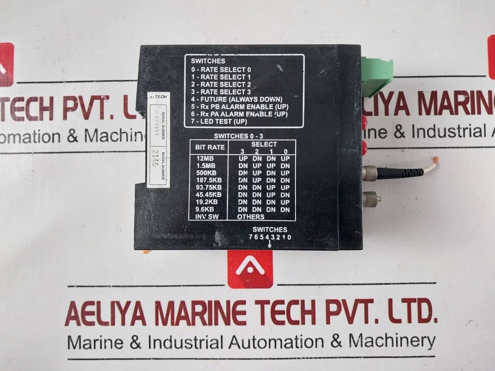 S.I. Tech 2145 Profibus-dp Mini Optical Bit-driver