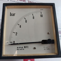 S.I.P.I.E. 0-10 Bar Meter