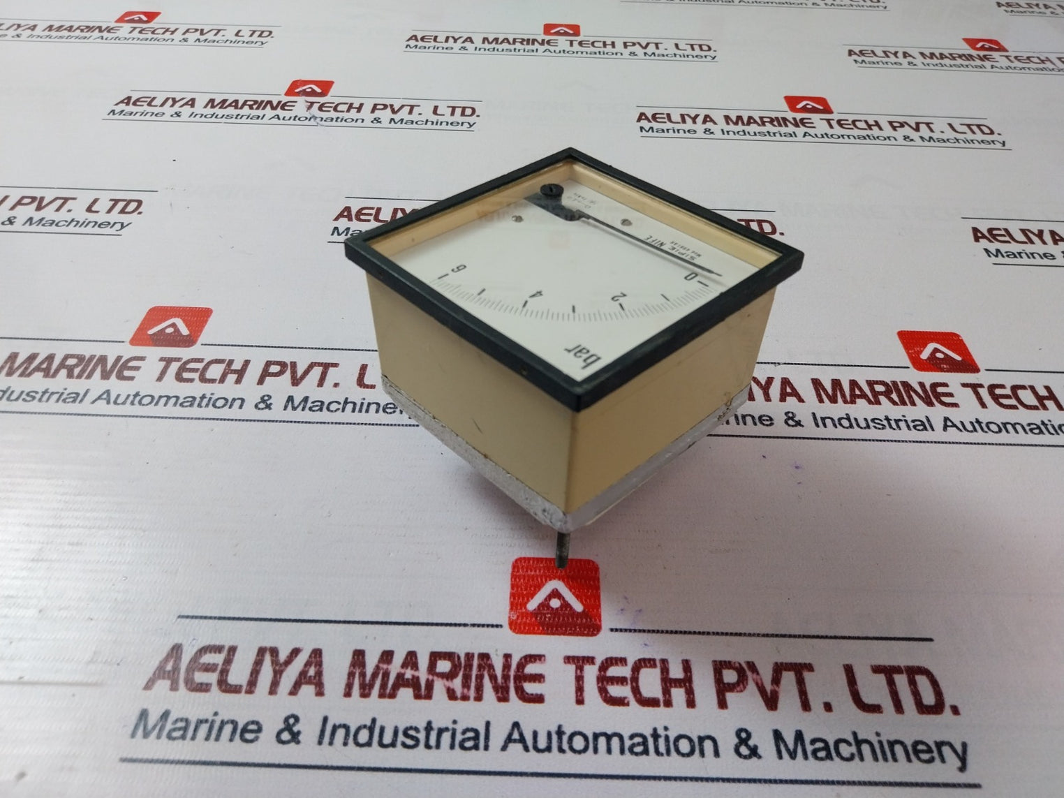 S.I.P.I.E. Nife 0-6 Bar Analogue Panel Meter 4-20 Ma