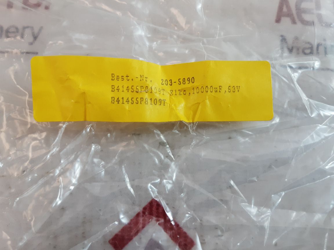 Siemens b41455-p8109-t capacitor 