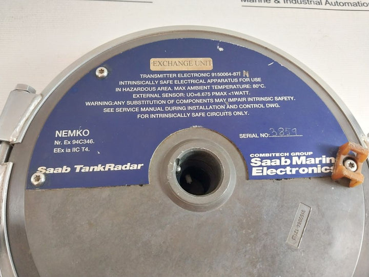 Saab 9150064-871 M Transmitter Electronic Box