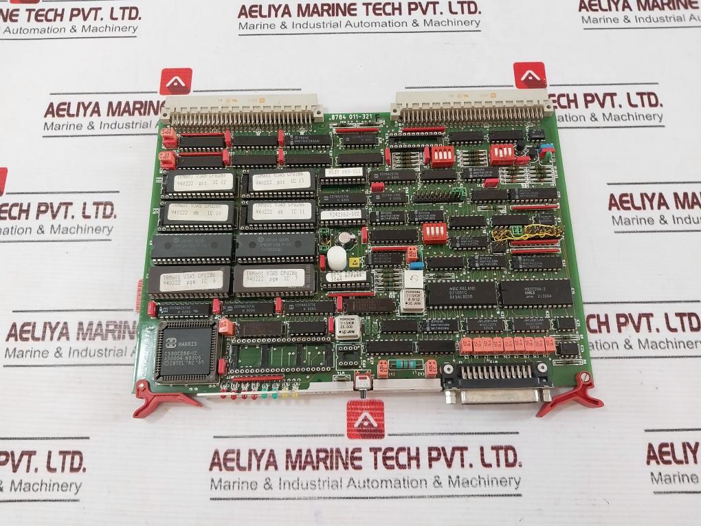 Saab Cpu-286 Circuit Board 9242 159-102