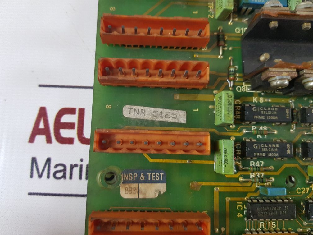 Saab Kk 8592 040-11-2K Alfa-laval 176 1989-80 Pcb Card Free Shipping By Express
