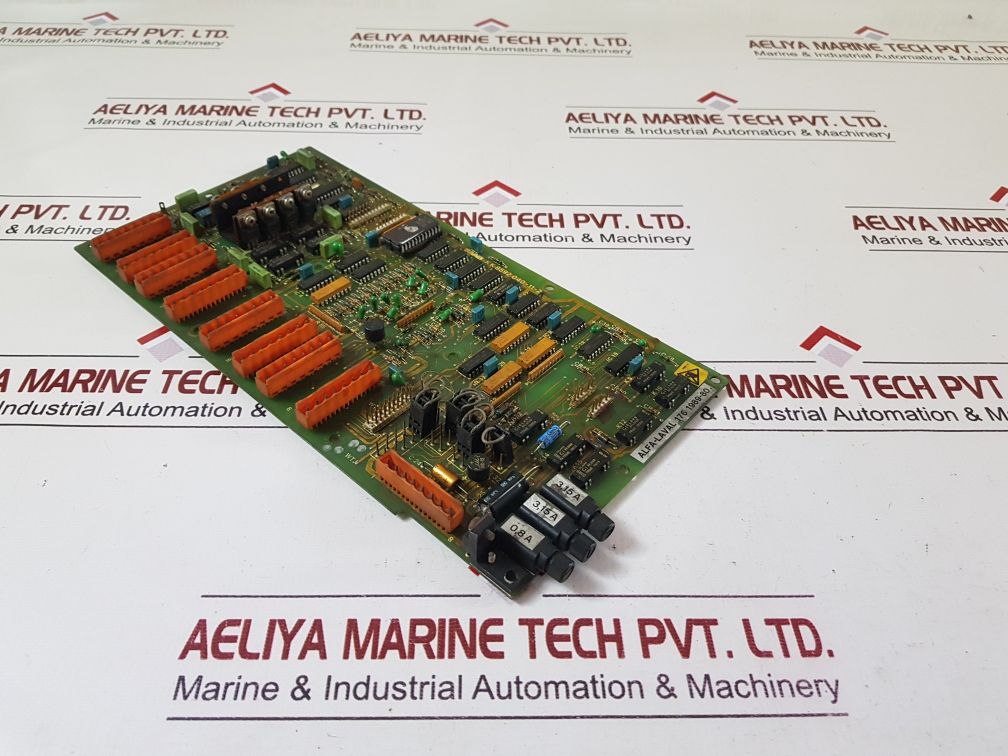 Saab Kk 8592 040-11-2K Alfa-laval 176 1989-80 Pcb Card Free Shipping By Express
