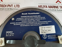 Saab Marine 9150068-871 Transmitter Electronic Box