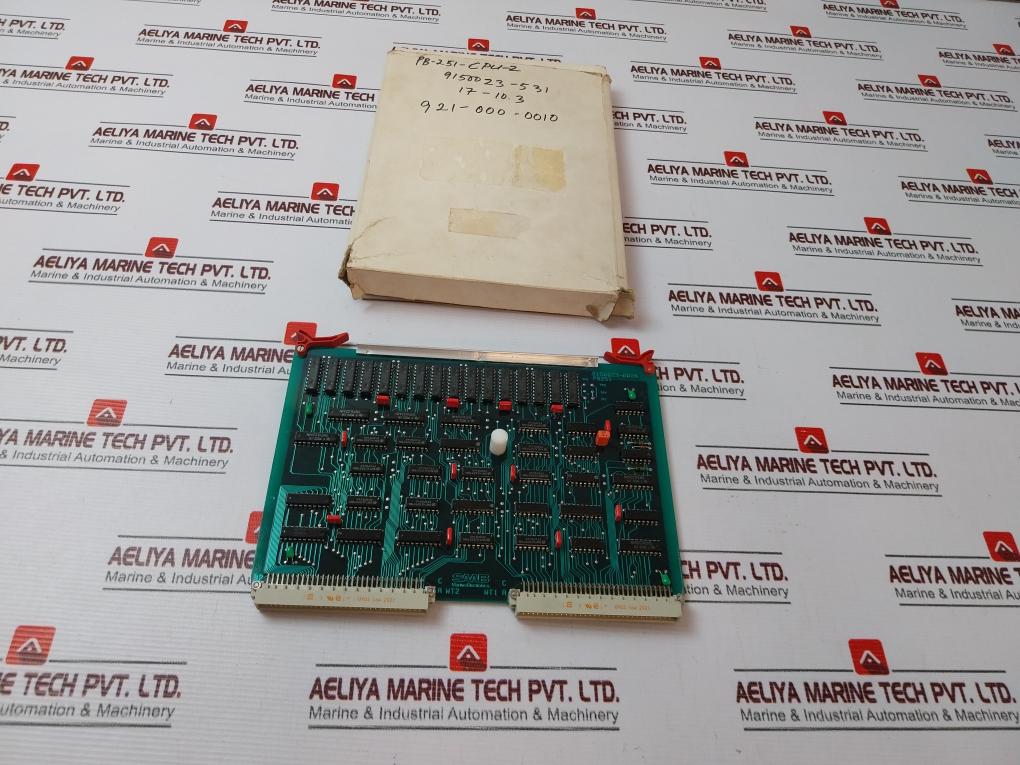 Saab Marine Cpu-2 Pb251 Cpu Circuit Board 9150023-531
