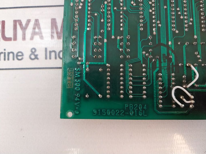 Saab Marine Electronics Pb204 9150022-016K Control Board Circuit 9150022-602