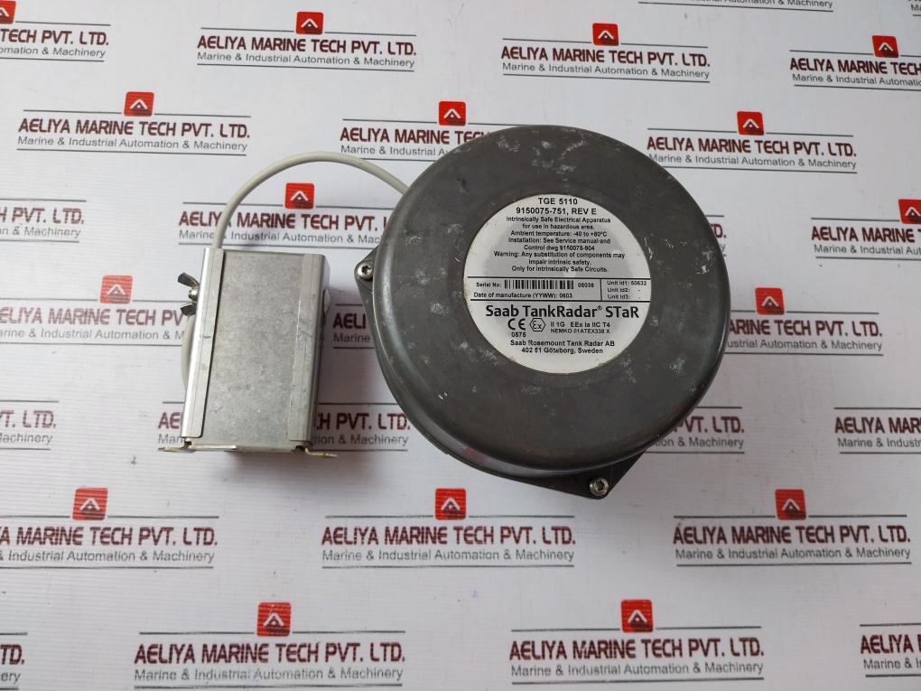 Saab Tankradar Tge 5110 Level Gauge Rev.E