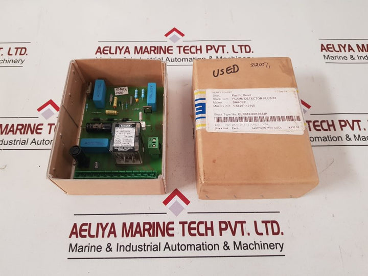 Saacke Flus 03 Pcb Card Ce-0085Ar0246
