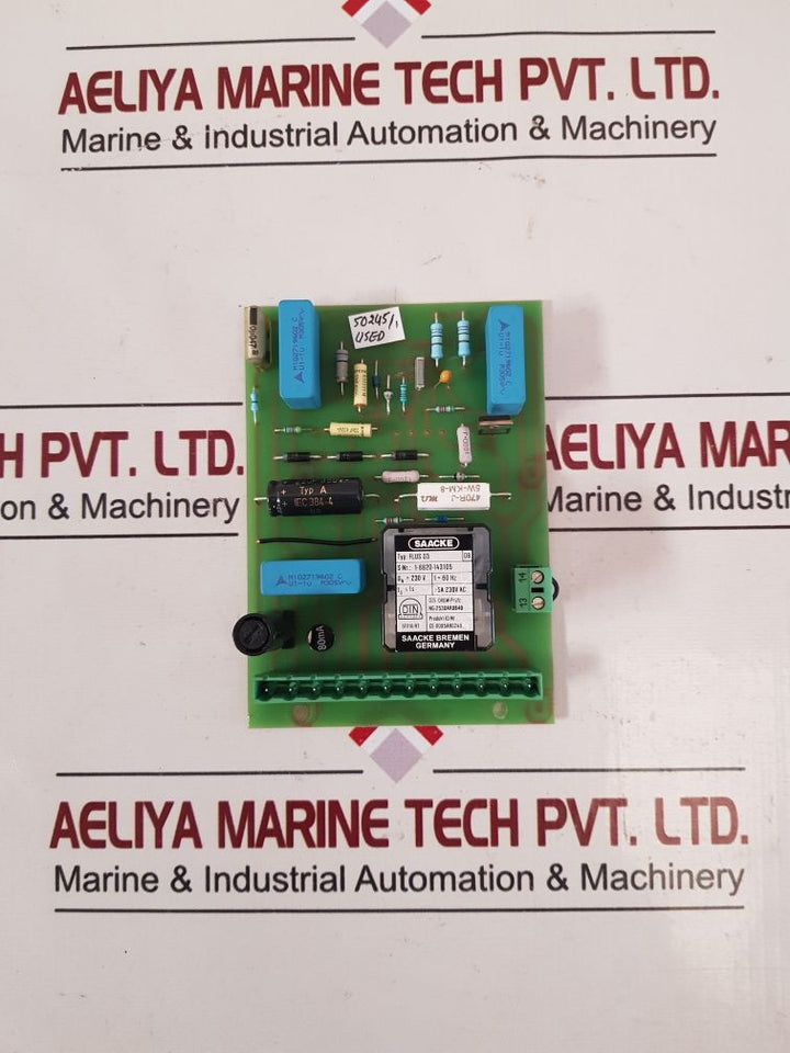 Saacke Flus 03 Pcb Card Ce-0085Ar0246