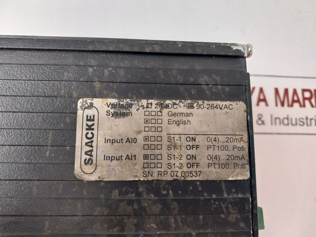 Saacke Rse-p Ii Controller 90-264Vac
