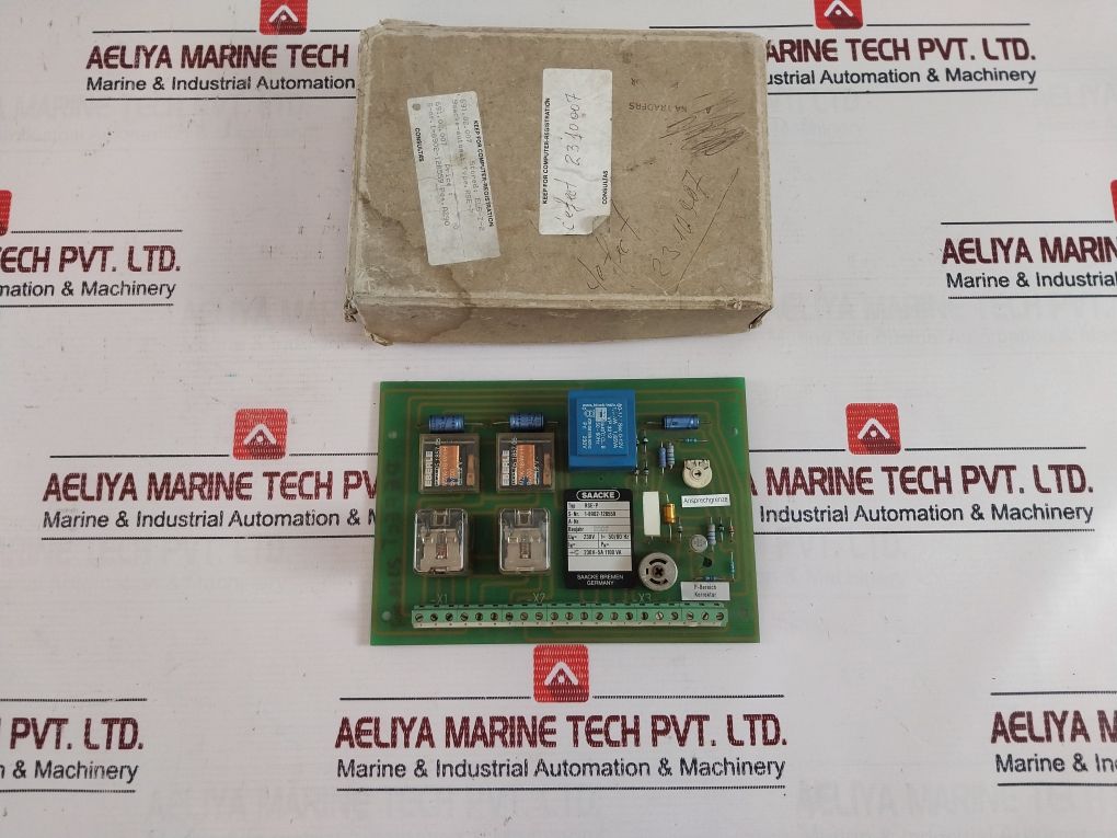 Saacke Rse-p Controller 691.02.007, 230V 5A 50/60 Hz