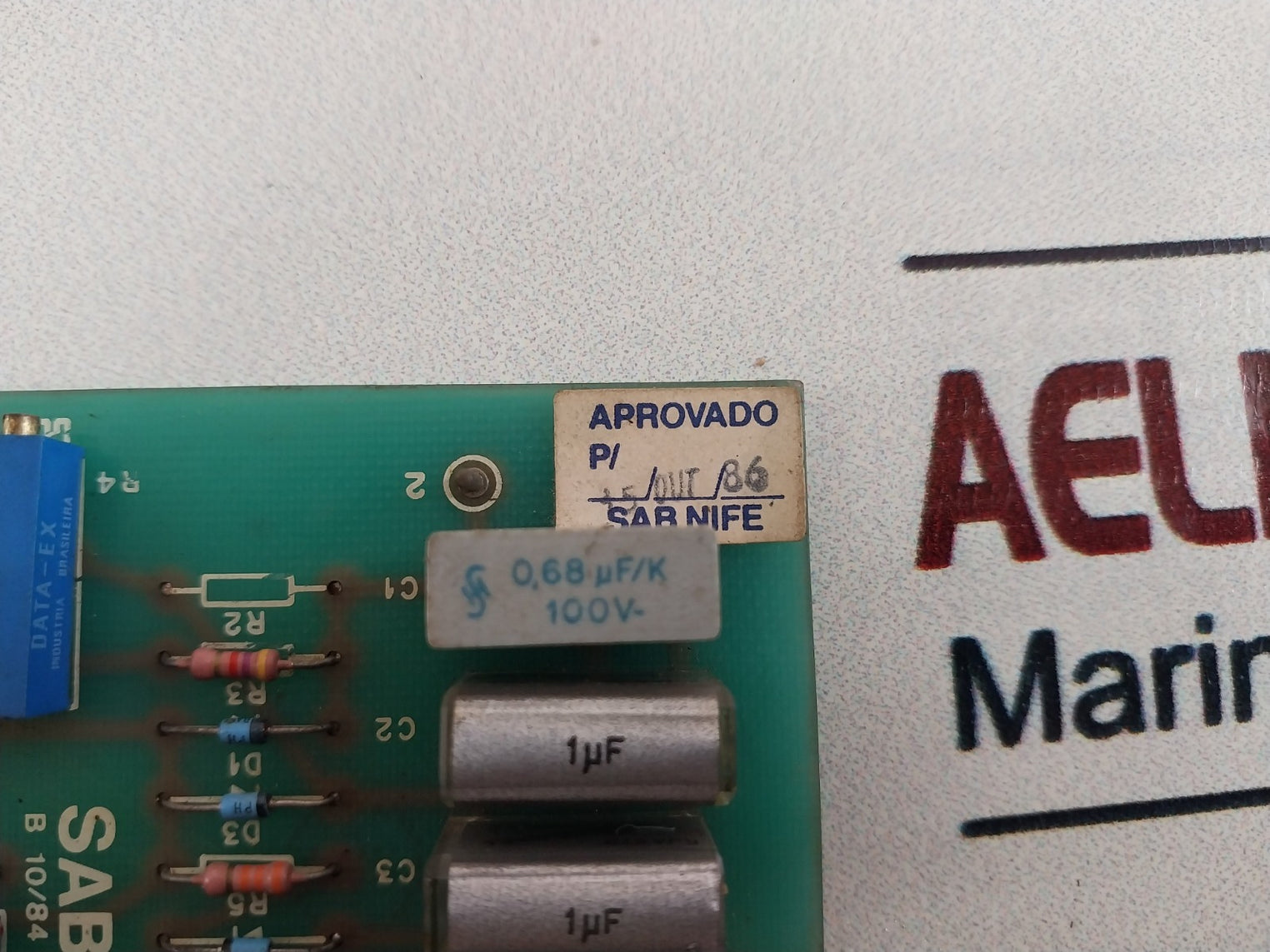 Sab Nife 4232 Printed Circuit Board 43510069