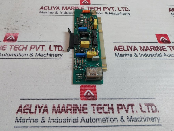 Sab Nife 4236 Printed Circuit Board B257