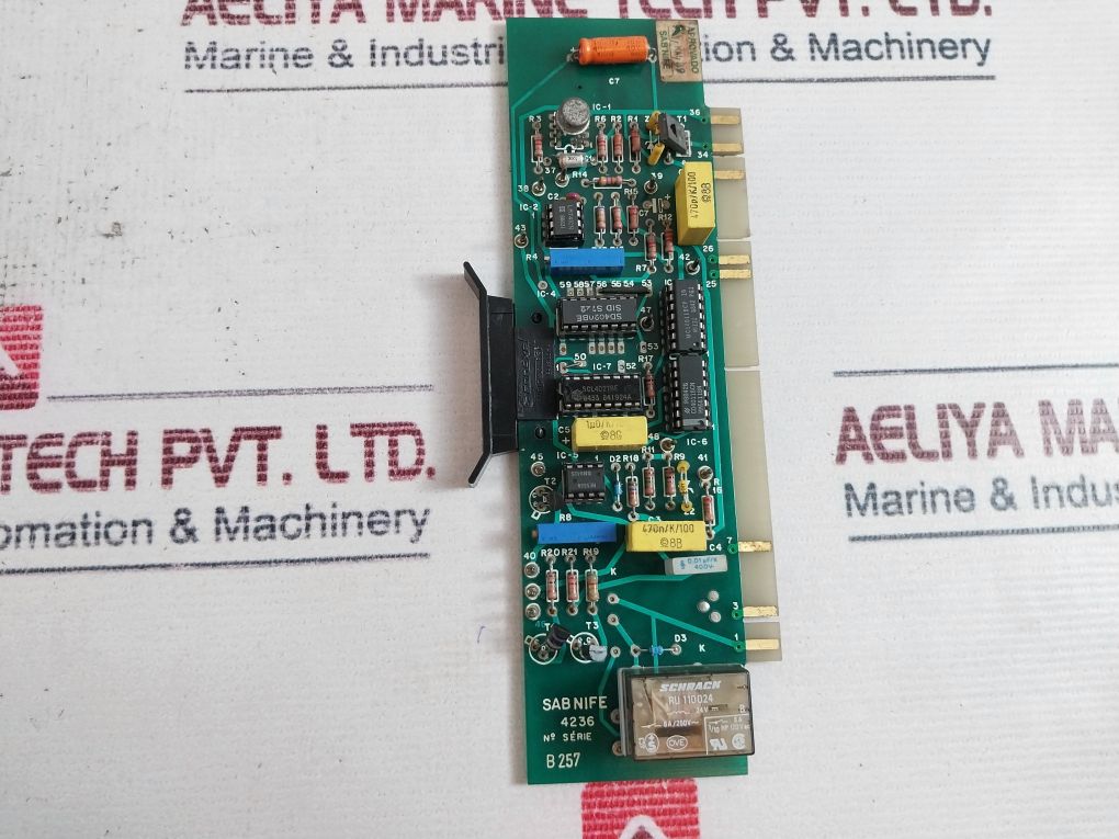 Sab Nife 4236 Printed Circuit Board B257
