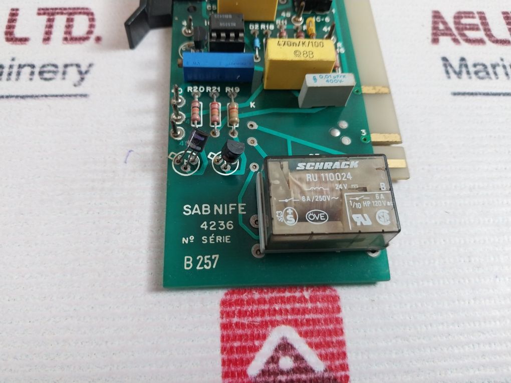 Sab Nife 4236 Printed Circuit Board B257