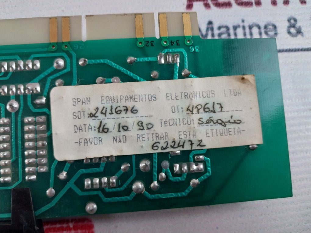 Sab Nife 4236 Printed Circuit Board B257