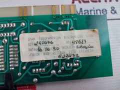 Sab Nife 4236 Printed Circuit Board B257