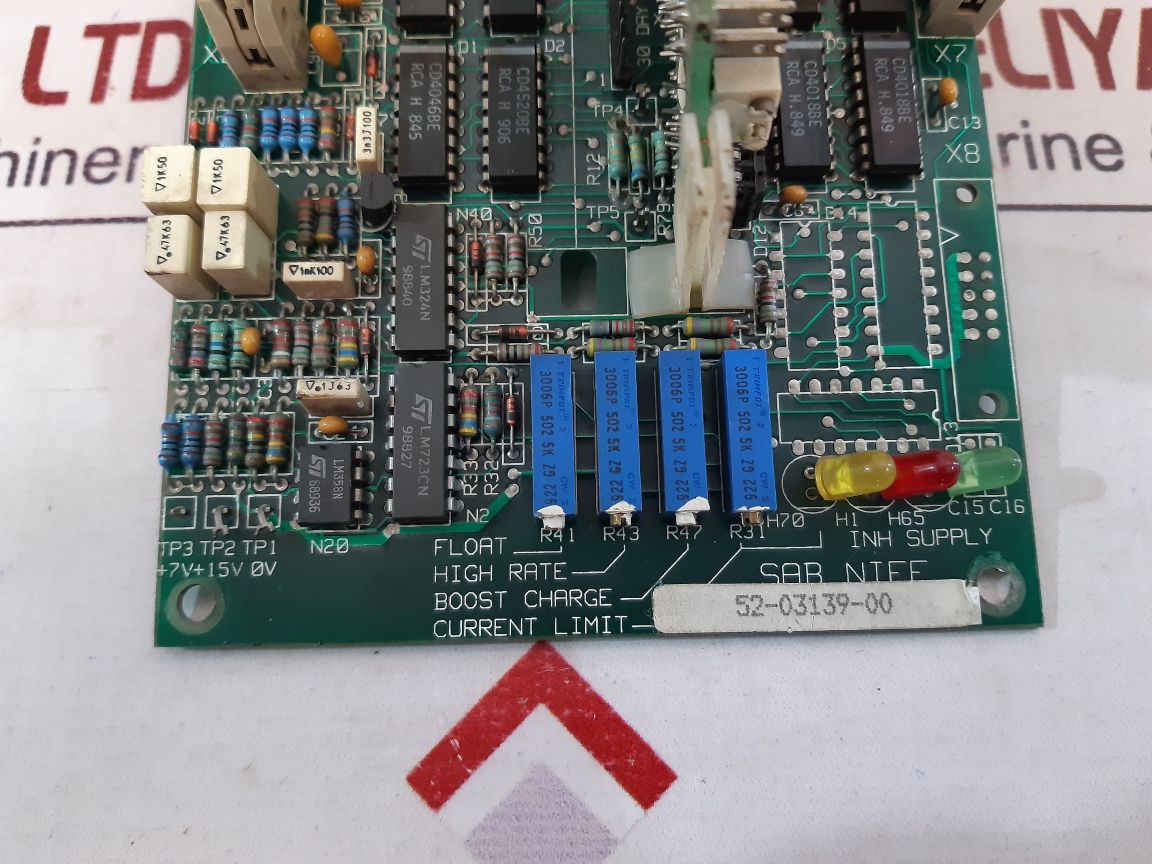 Sab Nife 53-34117-00 Pcb Card