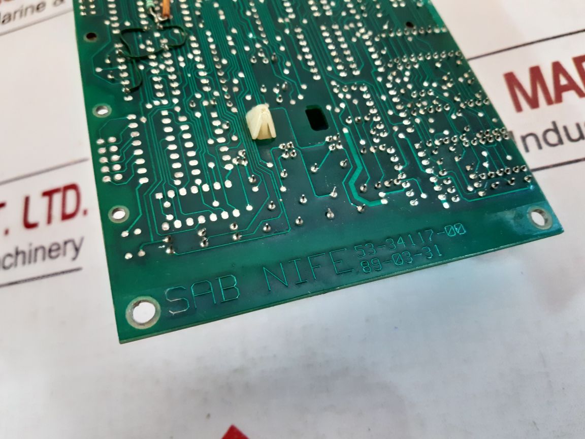 Sab Nife 53-34117-00 Pcb Card